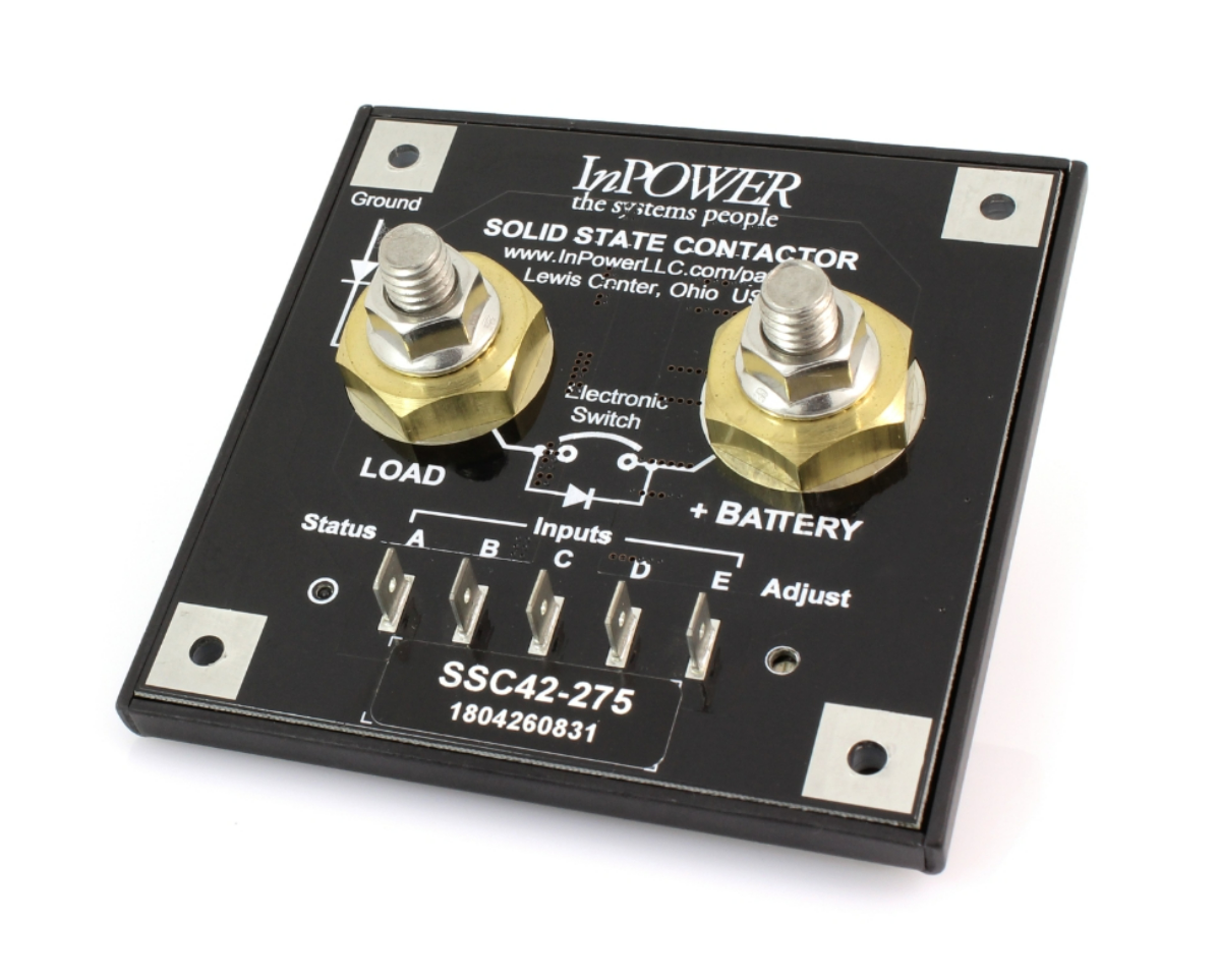 SSC42-275 InPower Solid State Disconnect Switch, 275A Over Shutdown, 800A Surge Capabaility